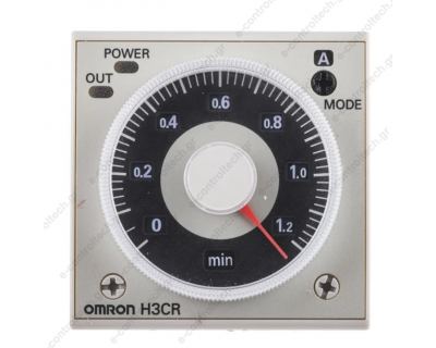 Xρονικό 0.05sec-300h 2 CO 24-48VAC 12-48VDC H3CR-A Omron